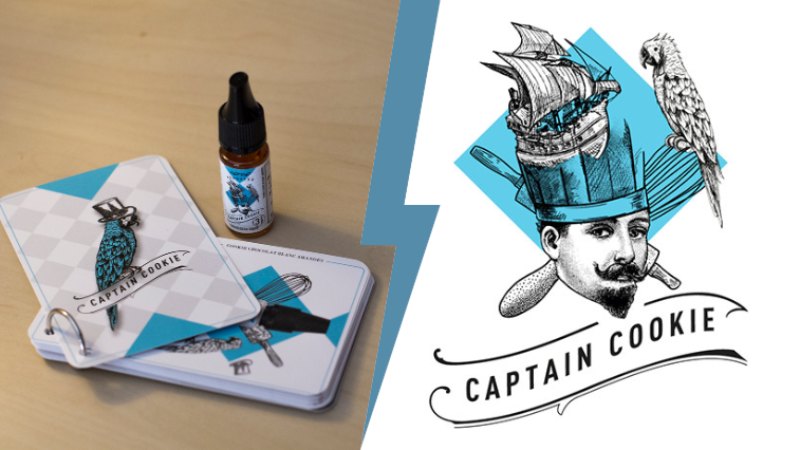 Avis Capitaine Cookie Eliquide Sense Insolite